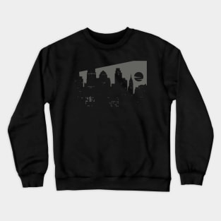 Abstract Cityscape Crewneck Sweatshirt